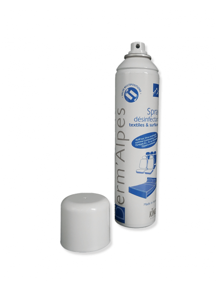 P01397 - Spray désinfectant textile 300ml Derm'Alpes KING