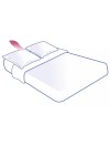 Kit literie jetable housse complet soft touch lit 2 places 140x190 cm