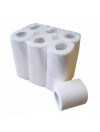 Papier toilette en rouleau 2 plis blanc micro gaufré