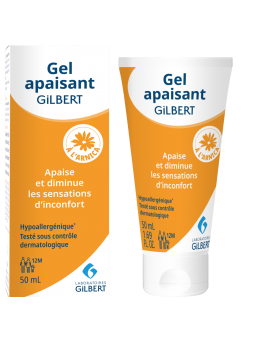 Gel apaisant Laboratoires Gilbert en 50mL