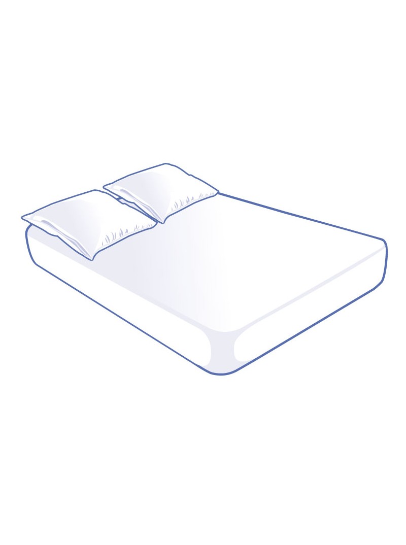 Kit Literie Alèse Housse et 2 Taies Jetables BASIC - 140x190cm