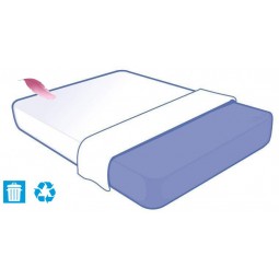 Drap Plat Jetable PRESTIGE pour lit 2 Personnes - 200x230cm