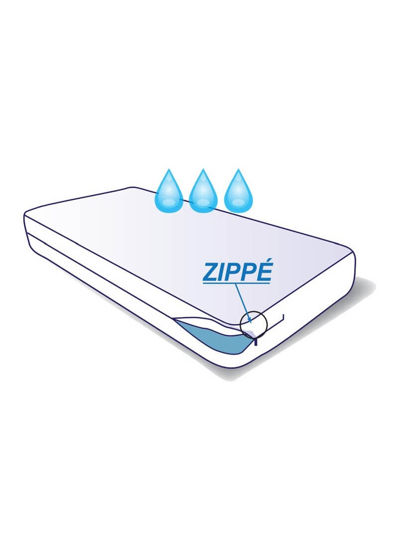 Rénove Matelas Imperméable CONFORT - 80x190x15cm