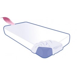 Drap Housse Jetable CONFORT - 90x190x15cm