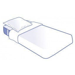 Kit Alèse Plateau - 1 Taie - 1 Drap plat Jetables CONFORT - 90x190cm