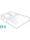 Kit literie jetable housse complet (alèse + taie + drap) pour lit 2 places 140x190cm (prorisk)