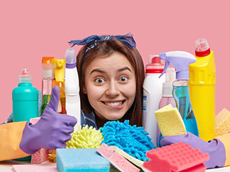 produits menagers pour la location