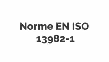 Norme EN ISO 13982-1