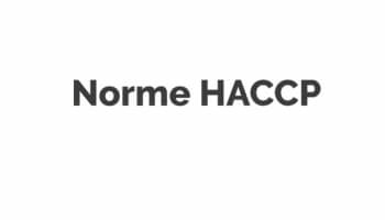 Norme HACCP