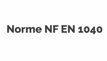 Norme NF EN 1040