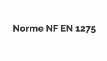 Norme NF EN 1275