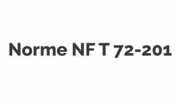 Norme NF T 72-201